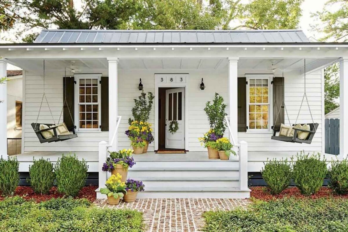 farmhouse front porch ideas