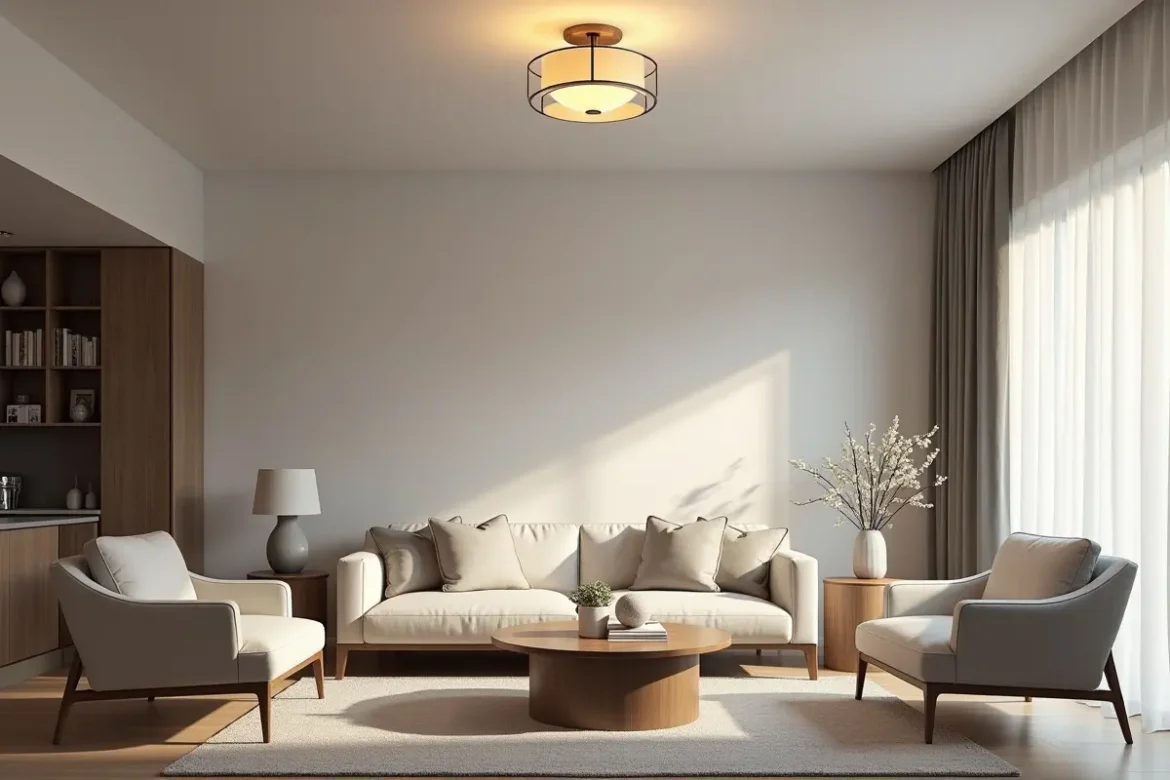 Semi Flush Mount Lighting