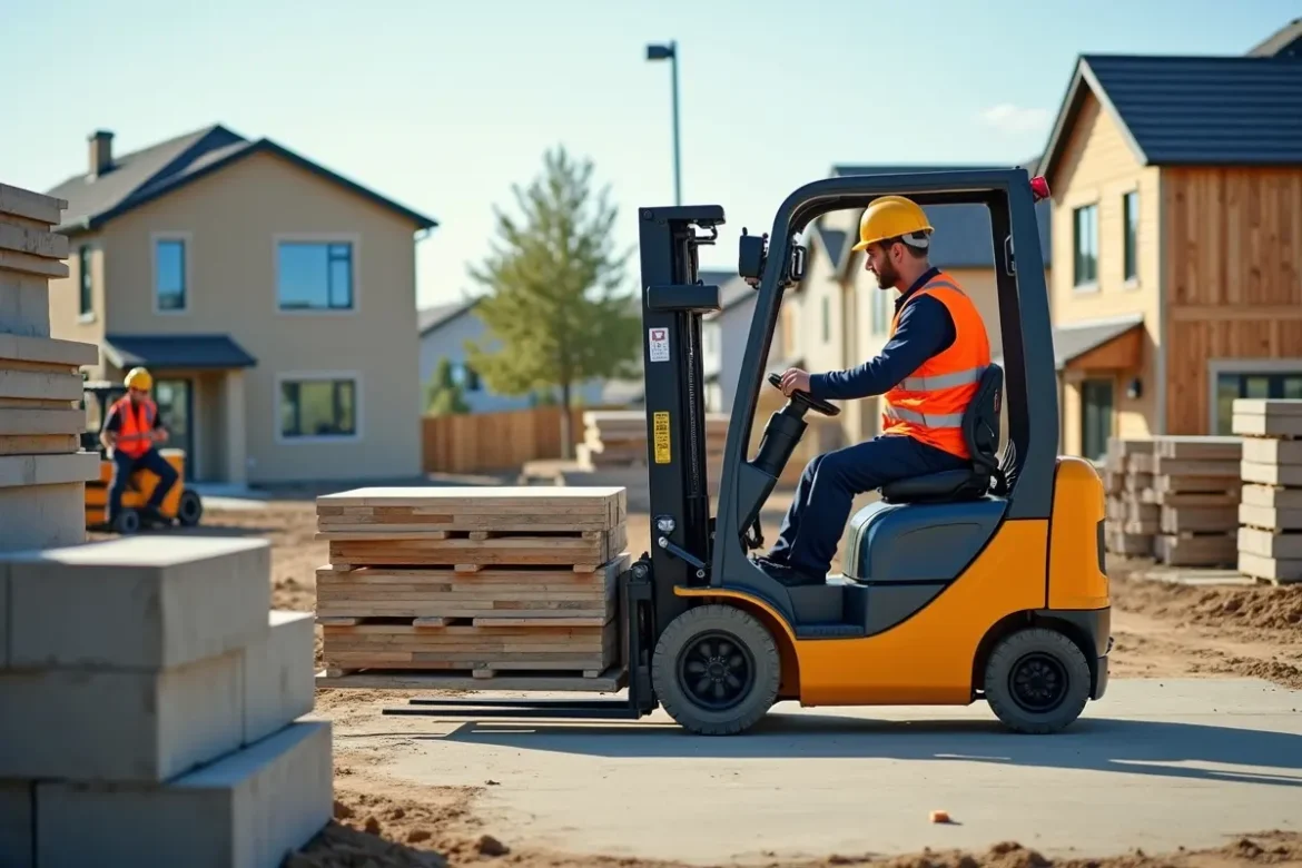 cost-effective material handling solutions tailored for modern home builders