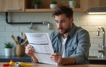 homeowner learning steps to prevent expensive plumbing emergencies