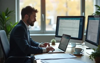 service business owner comparing software alternatives to streamline daily operations