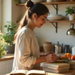 person adopting simple lifestyle changes to elevate everyday living