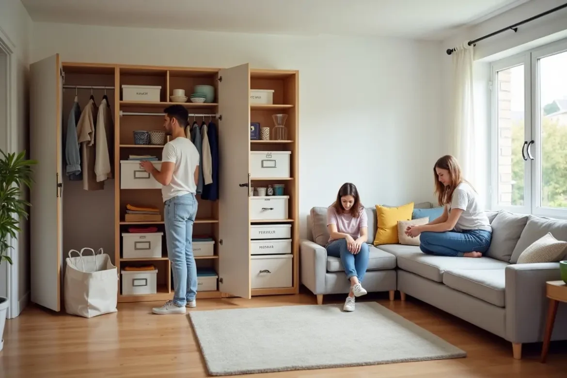 practical tips maximizing storage space in busy households