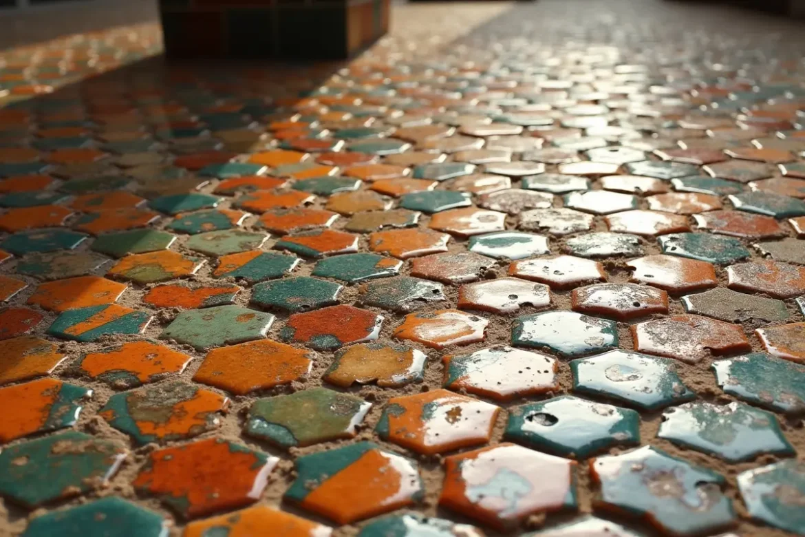 hand cut moroccan zellige tiles showcasing perfect imperfect craftsmanship