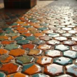 hand cut moroccan zellige tiles showcasing perfect imperfect craftsmanship