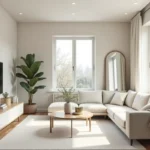 clean living spaces making small homes feel larger