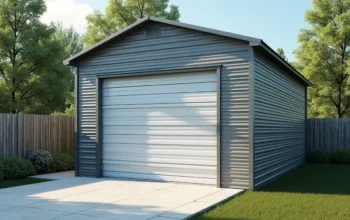 metal garages providing durable outdoor storage solutions