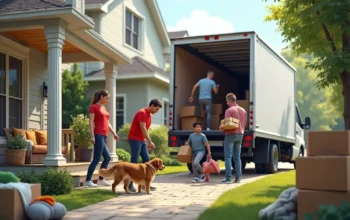 managing complex relocation involving belongings pets and logistics