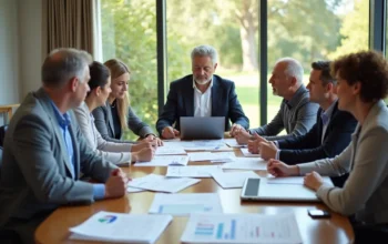 hoa board reviewing community banking account statements