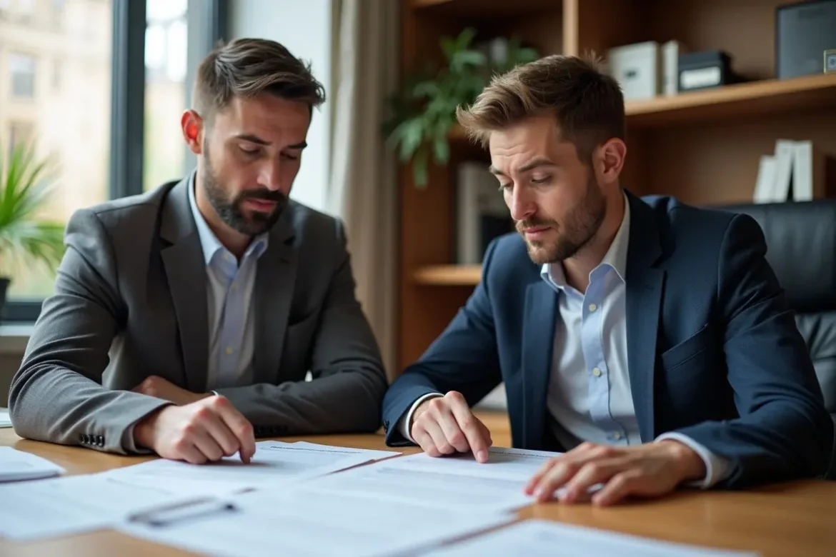 tenant reviewing housing violations with legal advisor