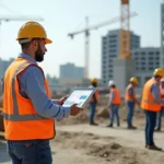 construction manager using cpm software to streamline project workflows