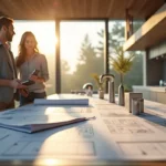 homeowner designing efficient low flow home without reducing performance
