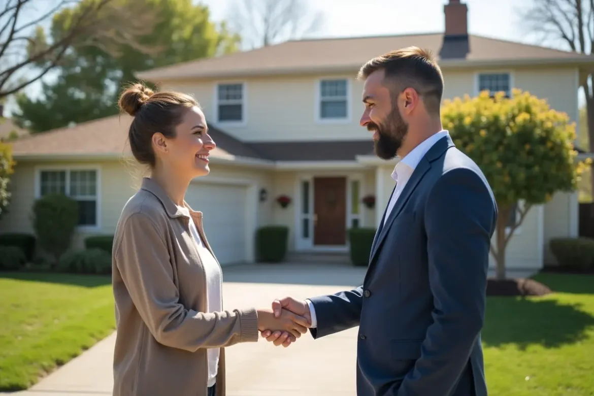 homeowner using fast house buyers to sell property quickly