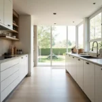 organized kitchen with smart storage reducing daily household clutter and chaos