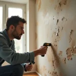 homeowner identifying hidden water damage before costly home repairs