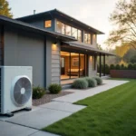 homeowner transitioning to all electric heating and cooling systems