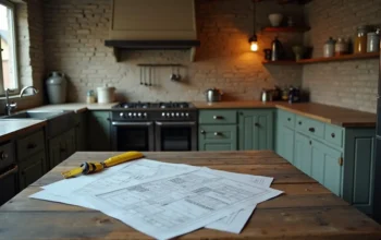 homeowner planning kitchen renovation before demolition in older montreal home